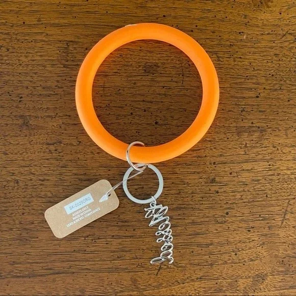 🔥Bundle & Save TIPI Soft Silicone Wrist Keychain Circle Bracelet Bangle Round - Picture 2 of 4